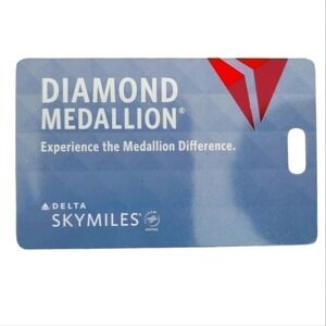 DELTA Diamond Bag - Luggage Tag NWOT